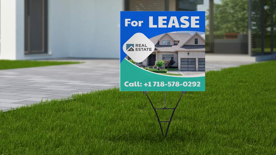 apartment leasing signs apartment leasing sign with contact phone number