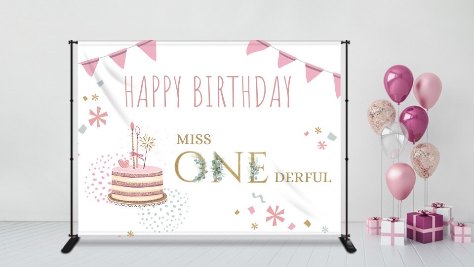 Birthday backdrops