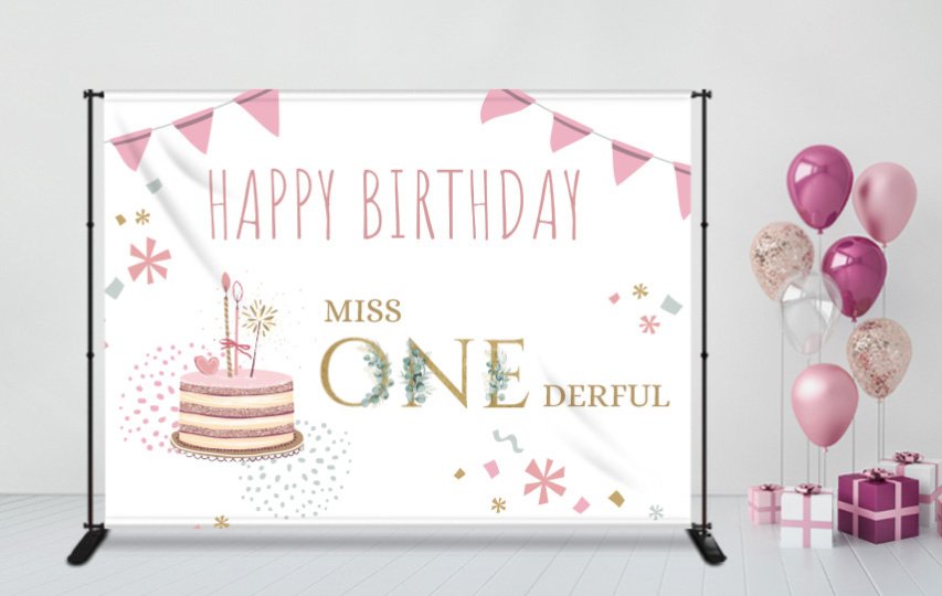 Birthday backdrops