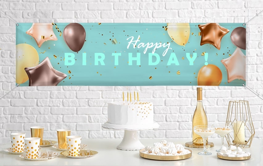 Birthday banners