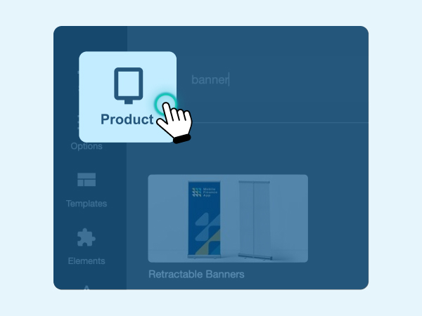 Custom banner design process – step one