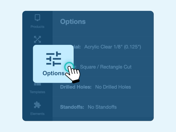 Custom banner design process – step two