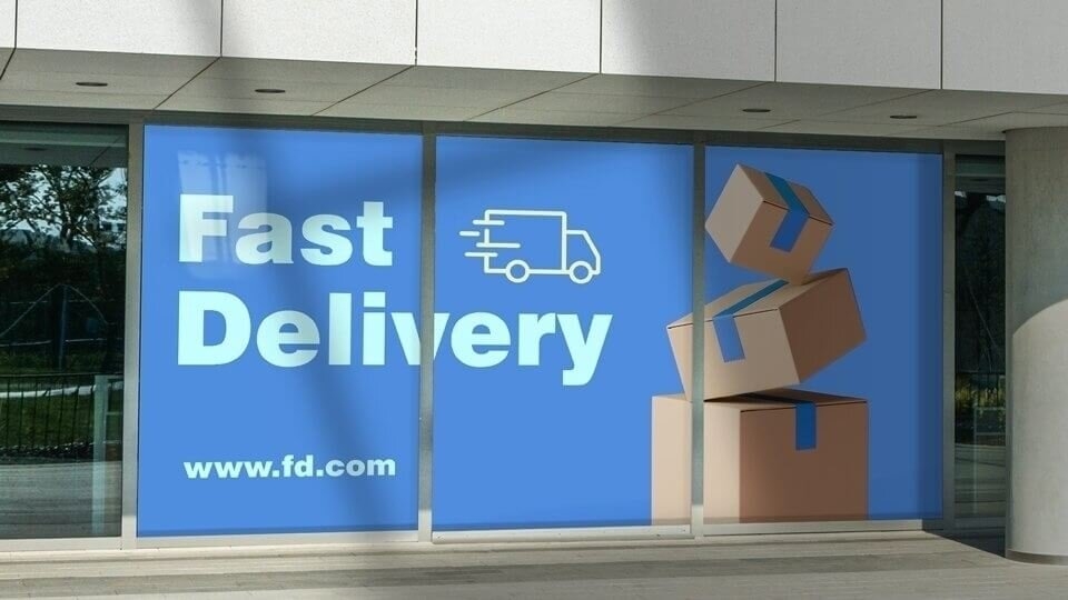 Opaque window decals