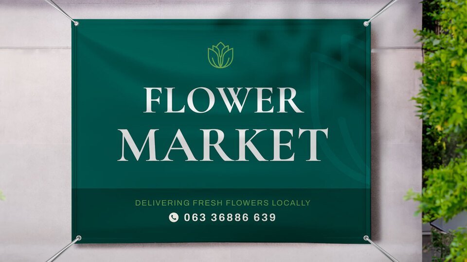 Outdoor banners