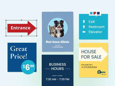 retractable banner templates