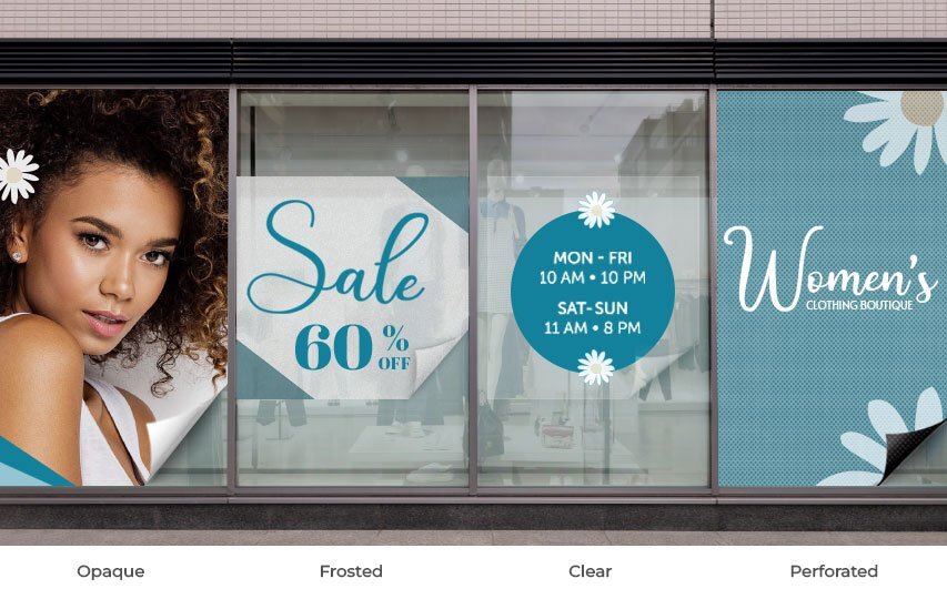 Store Window Decals