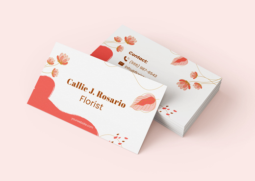 Vday 25 Printing Business Cards Square Signs
