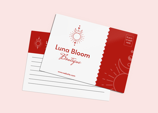 Vday 25 Printing Postcard Online Square Signs
