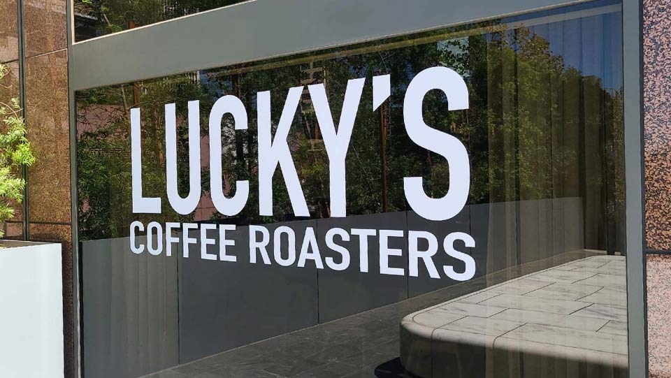 Vinyl lettering