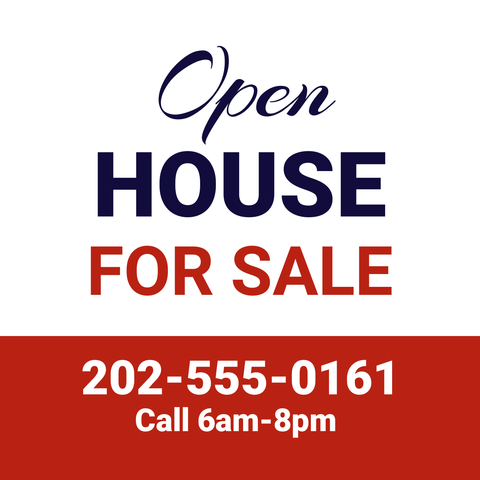 Open House for Sale Real Estate Template