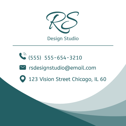 Design Studio Business Card Template