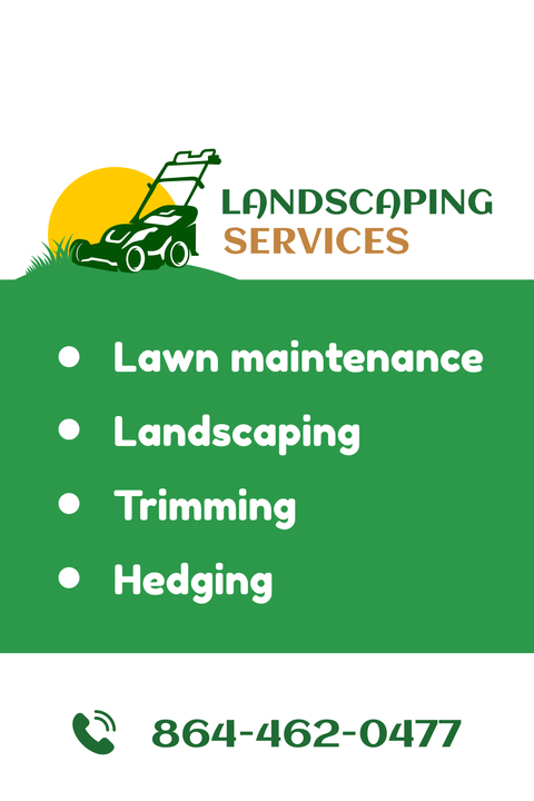 Landscaping Services Business Card Template