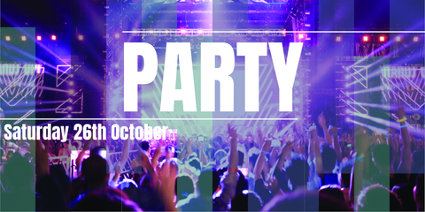 Raving DJ Set Music Event Sign Template