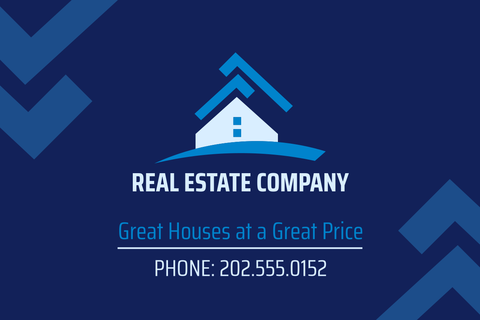 Real Estate Company Sign Template